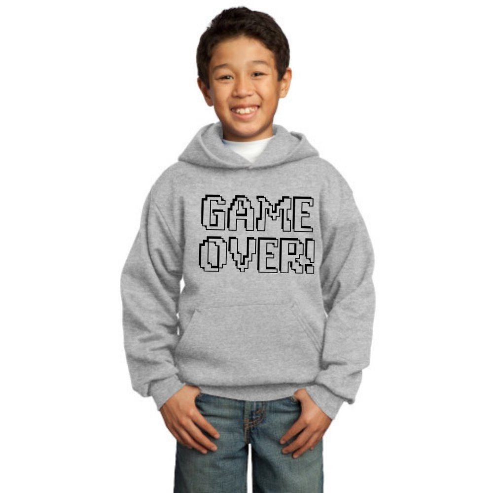 Game Over Gaming Youth Hoodie